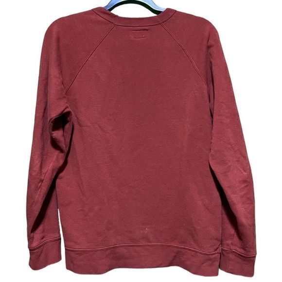 Obey Men's Lofty Creature Comfort Crew Neck Sweatshirt Orange Size Medium - Picture 2 of 4